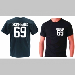 Skinheads 69  pánske tričko s obojstrannou potlačou 100%bavlna značka Fruit of The Loom